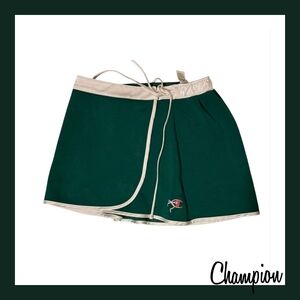 Green Wrap Skirt